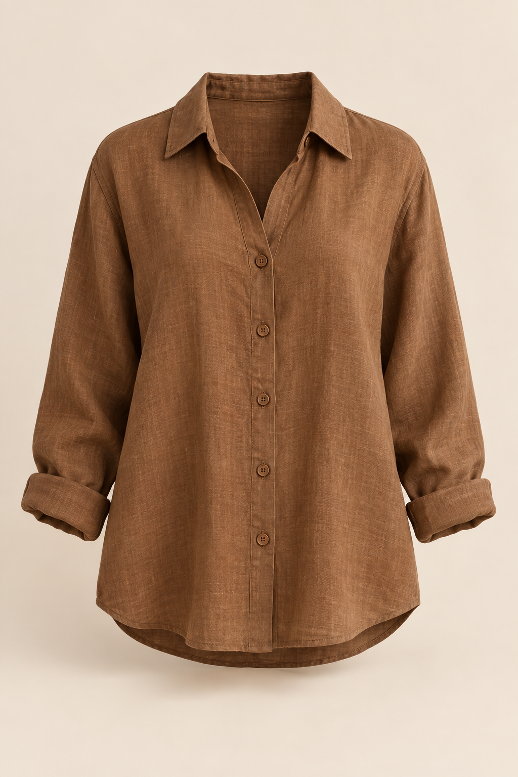 Camisa Linho Natural